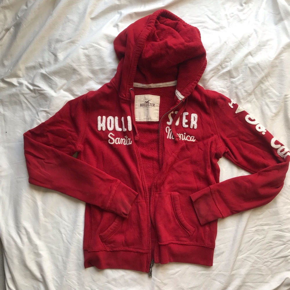 Hollister SoCal Full-Zip Logo Hoodie